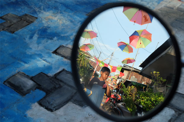 Cerita Foto Lorong 3 Dimensi Jalan Nusantara Baru